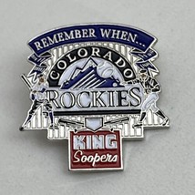 Colorado Rockies 2000 Remember When King Soopers Coors Field MLB Lapel H... - £3.86 GBP