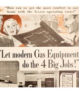 1945 American Gas Company Appliances Furnaces Advertisement Home Heating... - $459.19 MXN
