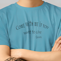 Bella &amp; Canvas Short Sleeve Tee &quot;Come with Me&quot; m - $21.73+