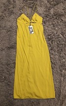 Future Collective Size 12 Green Sleeveless Long Maxi Dress Women&#39;s Casual - £14.26 GBP