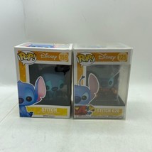 Funko Pop! Disney Lilo &amp; Stitch Stitch 626 #125 &amp; Stitch Sitting #159 Se... - £22.44 GBP