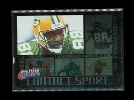 Vintage 2000 Fleer Gamers Contact Chrome Football Card #7 Bubba Franks Packers - £2.36 GBP