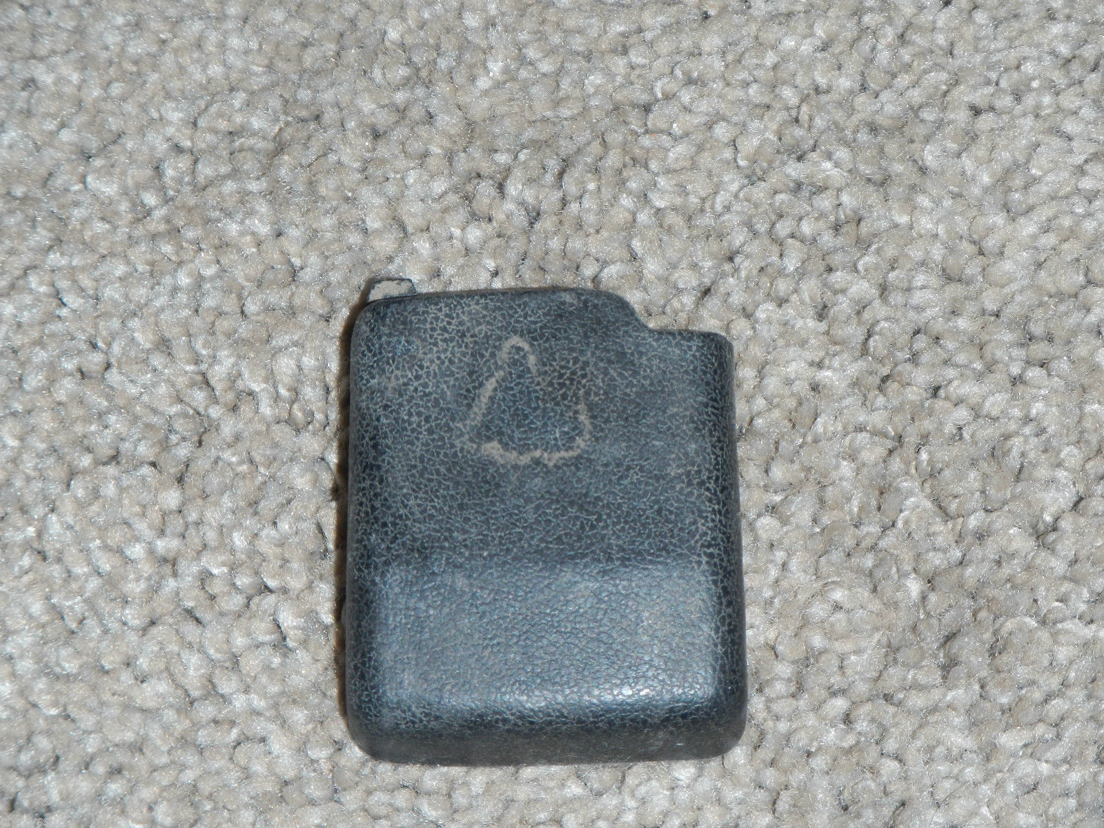 SEAT LEFT REAR MOUNT BOLT COVER #2 1987 87 TOYOTA TERCEL SR5 4WD WAGON - $4.84