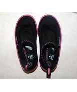 SPEEDO Toddler Unisex Water Shoes Sz L/10 Black/Pink Preowned (R) - $14.99