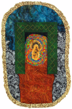 Shrine: Quilted Art Wall Hanging - £287.76 GBP