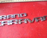 Used Dodge Grand Caravan Back Door Lift Gate Logo Emblem Badge Nameplate - £10.13 GBP
