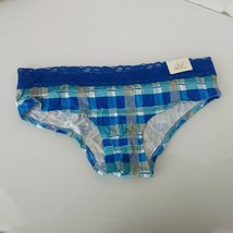 Women&#39;s Ladies Rayon Spandex Soft Sensations Lace Stretchy Plaid Panties... - $13.85