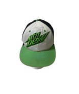 2013 Mountain Dew Raised Logo Faded Words Behind Logo Snapback Hat Cap P... - $25.02