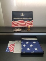 NEW VTG 1989 Annin USA 3x5 American FLAG Nyl-Glo All Weather 100% Nylon 002220 - £31.89 GBP