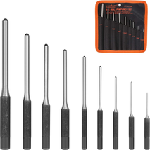 9 Pieces Roll Pin Punch Set, HORUSDY Removing Repair Tool with Holder fo... - $15.13