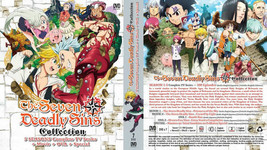 The Seven Deadly Sins Season 1-5 VOL.1-100 End Anime Dvd English Dubbed Reg All - £55.87 GBP