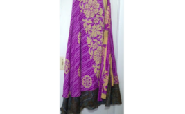 Indian Sari Wrap Skirt S40 - £19.88 GBP