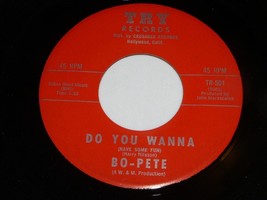 Bo Pete Do You Wanna Groovy Little Suzie 45 Rpm Record Try 501 Harry Nilsson NM - £117.46 GBP