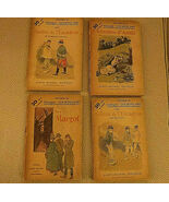 4 French Vintage Pbacks by Georges Courteline 1904 illust Steinlen, Guil... - €10,22 EUR