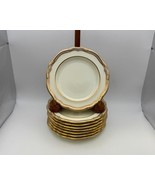 Set of 8 Spode SHEFFIELD CREAM Y816 Tiffany &amp; Co. Bread &amp; Butter Plates - $1,843.58 MXN