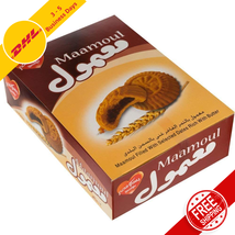 Bisco Misr Maamoul Premium Dates Filled Cookies Biscuit Mamoul  - 12 Pieces - £24.10 GBP
