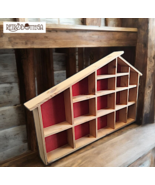 Handcrafted Lightwood Display Board Home Decor Collections - $630.72 MXN