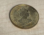 Vintage Queen Elizabeth II 60th Birthday Celebration Coin 1986 KG JD - $19.79