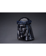 Handmade Cremation Urn for Ashes &quot;The Holy Mother&quot; - Large | Cobalt Meta... - £356.61 GBP+