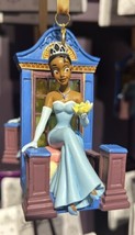 Disney Parks Princess Tiana Holiday Ornament NWT NEW 2024 Flower Blue Dress - $39.99