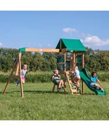 Backyard Discovery Buckley Hill All Cedar Swing Playset - £305.08 GBP