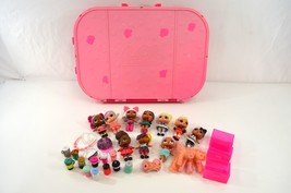 LOL Surprise Doll Lot OMG As If Drinks Carry Case Color Change Glitter - $77.22