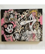 MOLLY AND THE BIRD BEAK Frank Forte Lowbrow Pop Surrealism Original Art ... - £670.67 GBP
