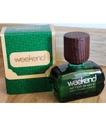 Vintage 1980&#39;s Avon Weekend After Shave W/ Moisturizers 4 Oz Men&#39;s Fragr... - £20.16 GBP