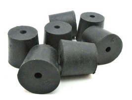 #5.5 Rubber Stoppers  Lab Tapered Plug  1 Hole  Fits 1 to 1 1/16&quot; Tubes - £10.48 GBP+