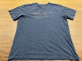 Travis Mathew Men’s Blue Golf Definition T-Shirt - XL - $14.99