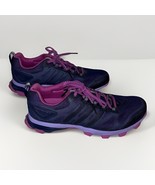 Adidas Women&#39;s Response Trail 21 Running Shoes Lace-Up Purple Fuchsia Si... - $655.71 MXN