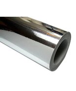 24&quot; x 150 ft (50 Yards) Roll of Silver(Chrome Mirror) Adhesive-Backed Vi... - £70.48 GBP