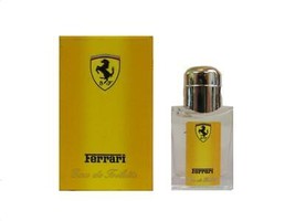 FERRARI YELLOW 4 ml Eau de Toilette Miniature for Men (New In Box) By Ferrari - £19.94 GBP