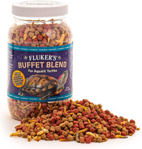 Buffet Blend Aquatic Turtle Food, 7.5-Ounce - Ideal Water Turtle Food wi... - £8.12 GBP