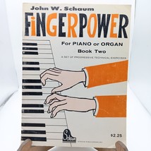 Vintage Sheet Music, Finger Power for Piano or Organ Book Two by John Sc... - £11.72 GBP