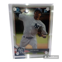 Luis Medina Yankees  2017 Desktop Display Frame Clear Magnetic Size 2.64x3.6 - £15.52 GBP