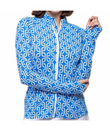 NWT Ladies IBKUL ANDREA Royal Blue Long Sleeve Full Zip Golf Jacket - XL... - $1,427.77 MXN