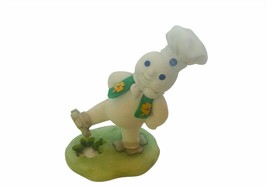 Pillsbury Dough Boy Figurine Danbury Mint Calendar 1997 birthday March Shamrock - £23.32 GBP