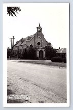 Postcard RPPC Catholic Church Smithville Texas - £12.10 GBP