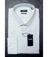 Hugo Boss Men's Jenno Slim Fit Black/Gray Plaids Cotton Dress Shirt 38 15 - €78,26 EUR Hugo Boss Men's Jenno Slim Fit Black/Gray Plaids Cotton Dress Shirt 38 15 - €78,26 EUR