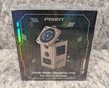 PISEN 8-in-1 Mag-Safe Charger Stand 140W Charging Station KF27 Brown New - $89.99