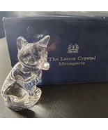 Lenox Lead crystal Menagerie Fox - $20.90