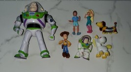  Mattel Lot Toy Story 3 Action Links Buddy Ken Barbie Buzz Woody Buttercup Slink - $28.66