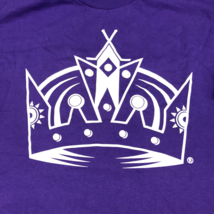 2011 LA Kings Rivalry Hold &#39;Em Challenge Poker Purple Shirt Sz XL USA Cotton - £12.62 GBP