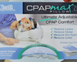 CPAP Max 2.0 PILLOW Ultimate Comfort Adjustable 2.0 White Contour Produc... - $54.40