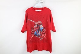 Vtg Y2K 2002 Marvel Comics Mens XL Spiderman Green Goblin Short Sleeve T-Shirt - £71.62 GBP