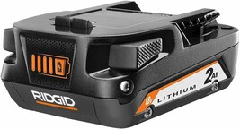 Lithium-Ion Battery With A 2X Longer Runtime: Ridgid 18 Volt 2Point 0 Ah. - $53.97