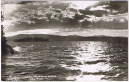 Postcard RPPC Lake Memphremagog Newport Vermont Richardson - £9.56 GBP