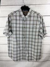 5.11 Tactical Hunter Plaid S/S R API Draw Snap Front Ccw Shirt Size Large - £17.24 GBP