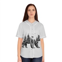 Women&#39;s Baseball Jersey (AOP): Unleash Your Wild Side with Custom All-Over Print - £29.81 GBP